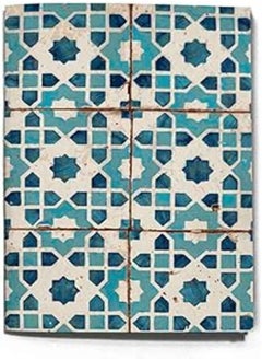 Generic THE INKJECTION A5109S, A5 Sketchbook Blue Moasic design 