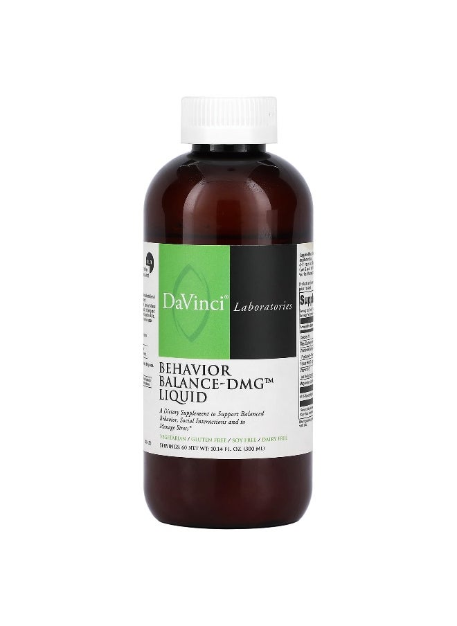 DaVinci Laboratories DaVinci Laboratories, Behavior Balance-DMG Liquid, 10.14 fl oz (300 ml)  - Image 1