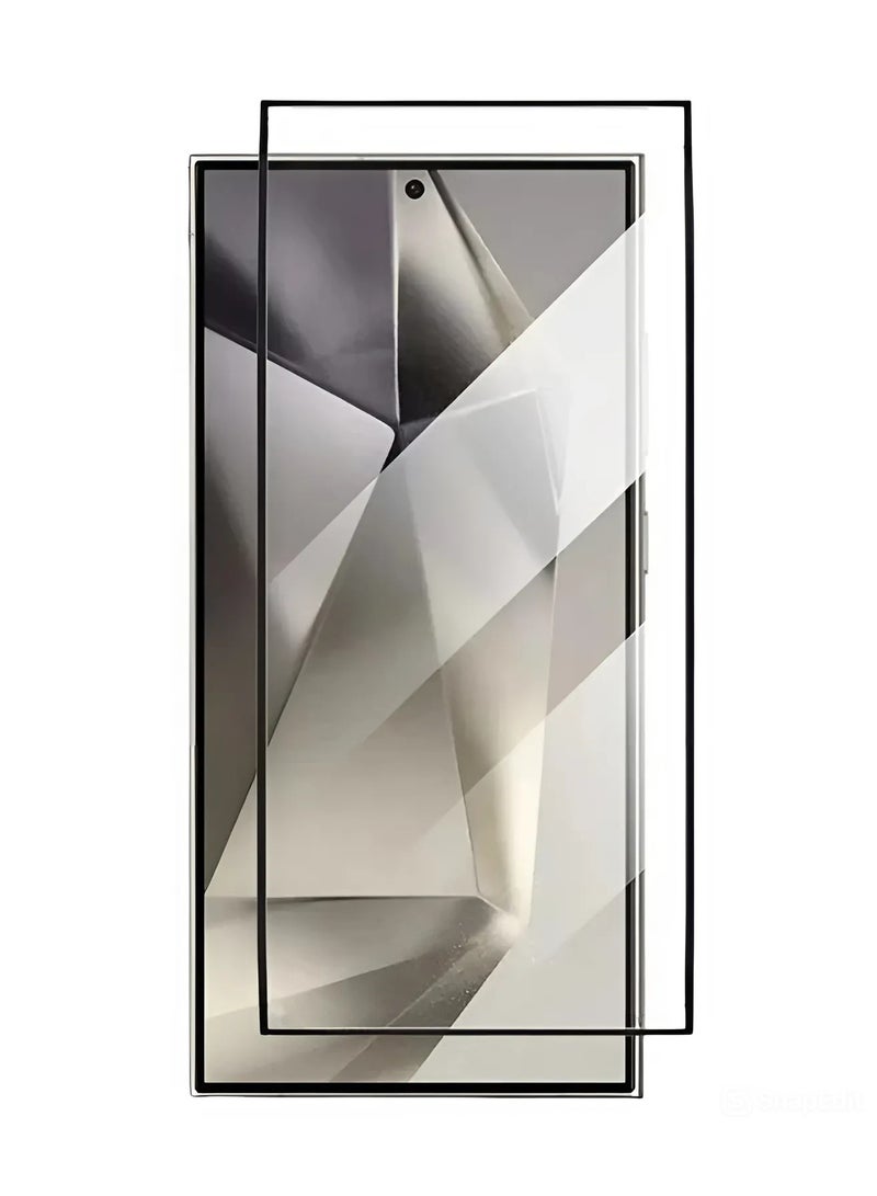 واقي شاشة لموبايل جالكسي اس 23 الترا (Galaxy S23 Ultra) مضاد للكسر و الخدش و بوضوح عالي HD, حماية قصوى للشاشة من الخدوش والكسر - Image 1