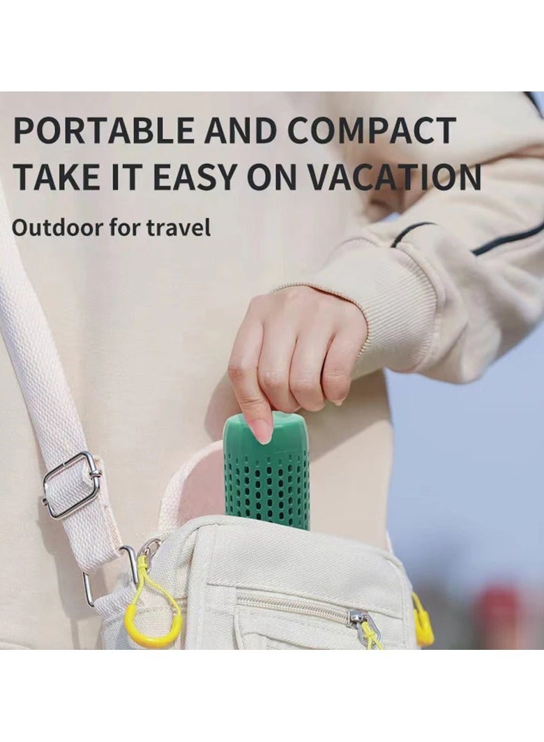 AROAQ Wireless Food Cleaning Machine, Portable Ultrasonic Fruit Vegetable Washing Machine, Rechargeable IPX7 Waterproof Food Sterilization Device Suitable For Outdoor Picnic, (4400mah, White) - Image 3