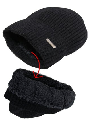 Winter  Head men Downy ice cap beanie baded with fur, For cold weather - pzsku/Z60A38724B1BFD8165CA3Z/45/_/1700046064/d87c2672-24c1-4097-ae44-46bd7998a7f0