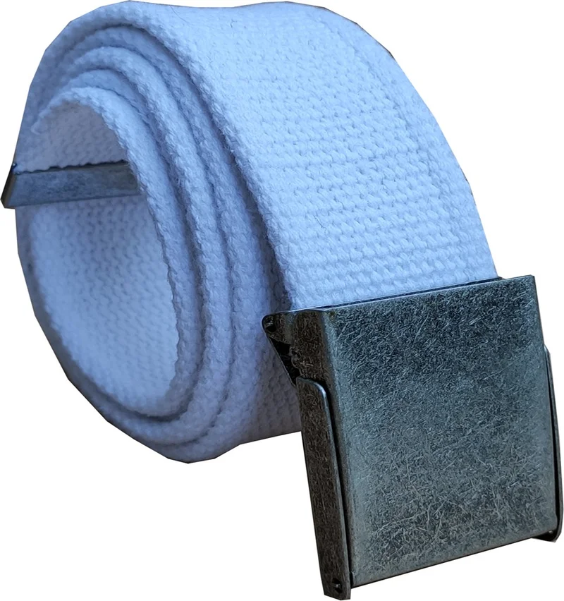 Kemer Dünyası Belt World Antiqued Metal Buckle Unisex Sports Tactical Style Canvas Belt