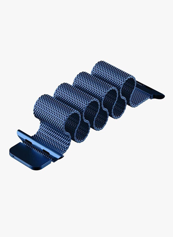 HQPro Nylon Replacement Band For Apple Watch 40mm Blue - Image 2