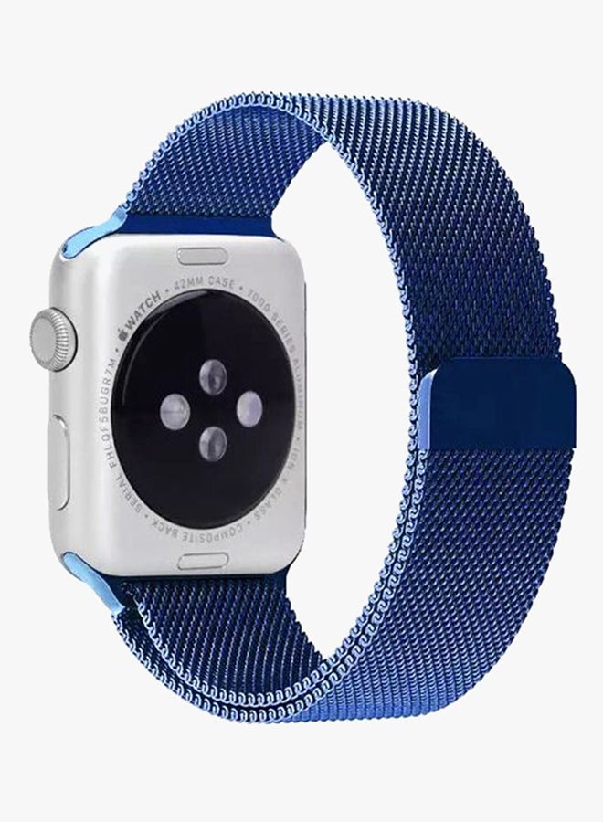 HQPro Nylon Replacement Band For Apple Watch 40mm Blue - Image 3