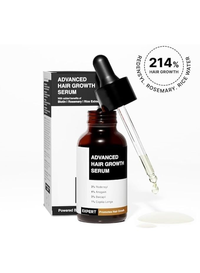 مصل باير أناتومي المتقدم لتحفيز نمو الشعر | 3% ريدنسيل - نتائج أفضل بمقدار ضعفين من المينوكسيديل | + 4% أناجين + 3% بايكابيل | إكليل الجبل، البيوتين | مصل لتحفيز نمو الشعر والتحكم في تساقطه للنساء والرجال | 30 ملليлитر - Image 2