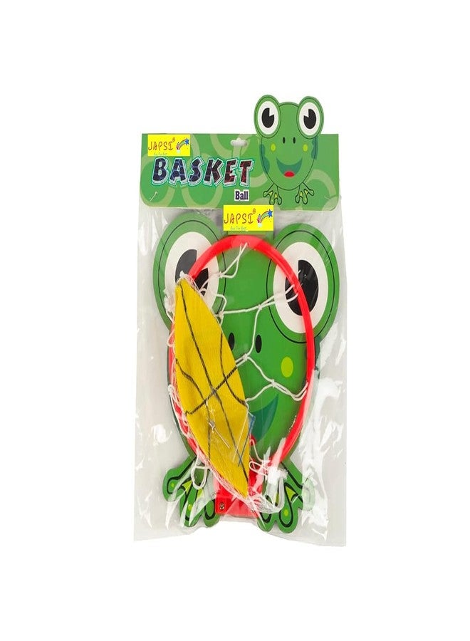 JAPSI Ball with Net for Kids (Turtle Print) | Basket Ball Kit for Kids | Wall Hanging Basket Ball Net with Ball | Basket Ball Toys for Kids 3 Years | Basket Ball Hoop for Kids Indoor | - Image 4