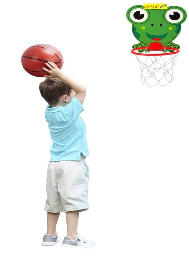 JAPSI Ball with Net for Kids (Turtle Print) | Basket Ball Kit for Kids | Wall Hanging Basket Ball Net with Ball | Basket Ball Toys for Kids 3 Years | Basket Ball Hoop for Kids Indoor | - Image 5
