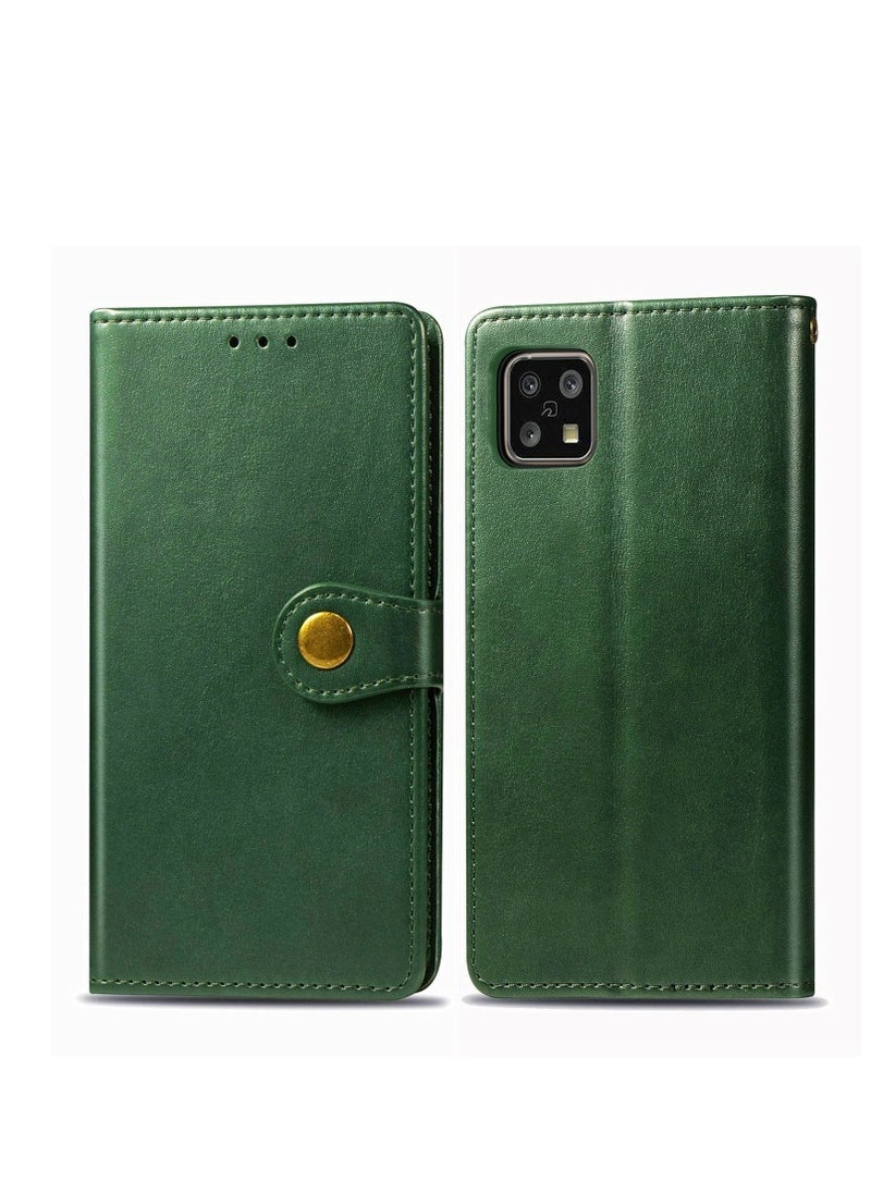 Phone Case for Sharp AQUOS Sense8, with Card Slots, Bracket, TPU + PU Leather, Flip Case Cover for Sharp AQUOS Sense 8