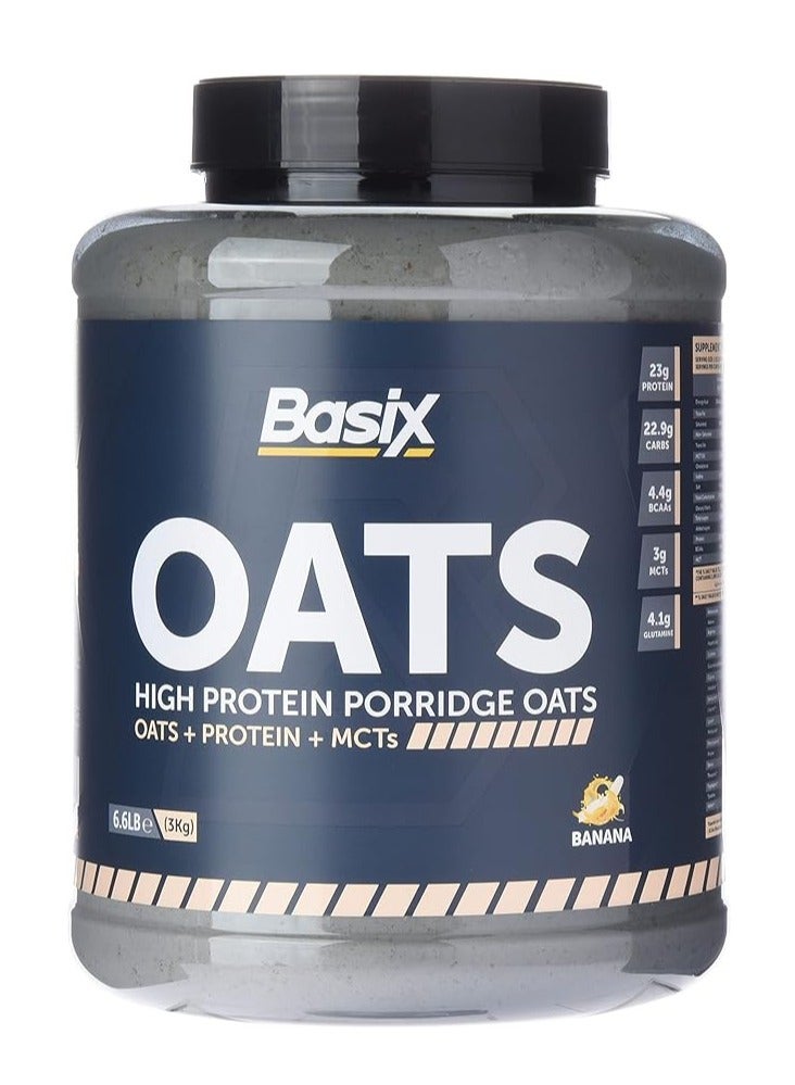 باسيكس أوت بروتين الشوفان - الموز - (3 كجم) - Image 1