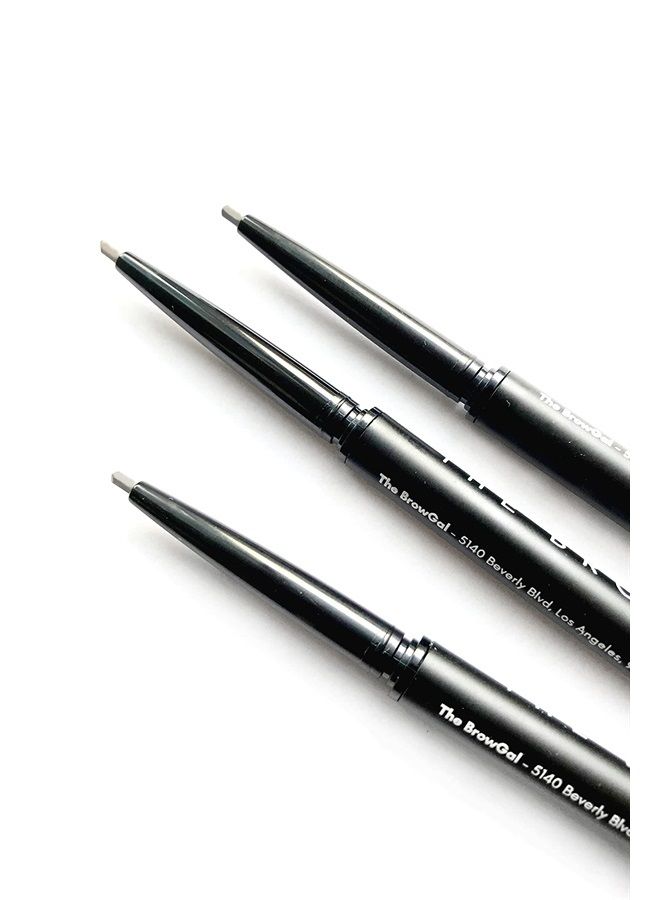 The BrowGal "The BrowGal - Soft Touch Powder Pencil, Automatic Powder Based with Built-In Brush - Incredible Gradient Effect for Eyebrow Make-Up - Natural Looking Brows, Smudge Proof & Anti-Fade –"Mocha" - Image 2