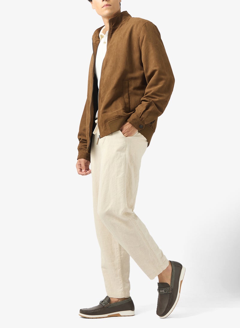Robert Wood Suede-Look Horsebit Driving Loafers - Image 5
