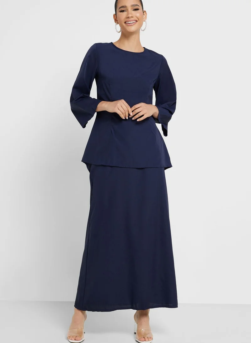 Khizana Released Top And Skirt Set