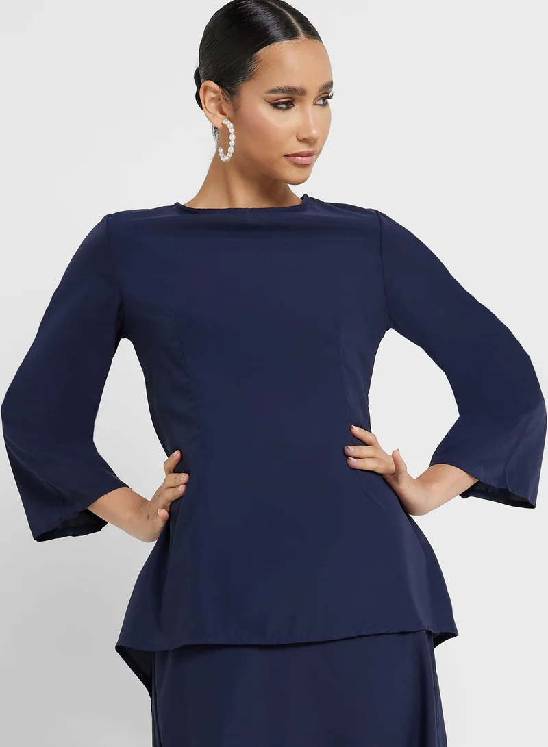 Khizana Released Top And Skirt Set