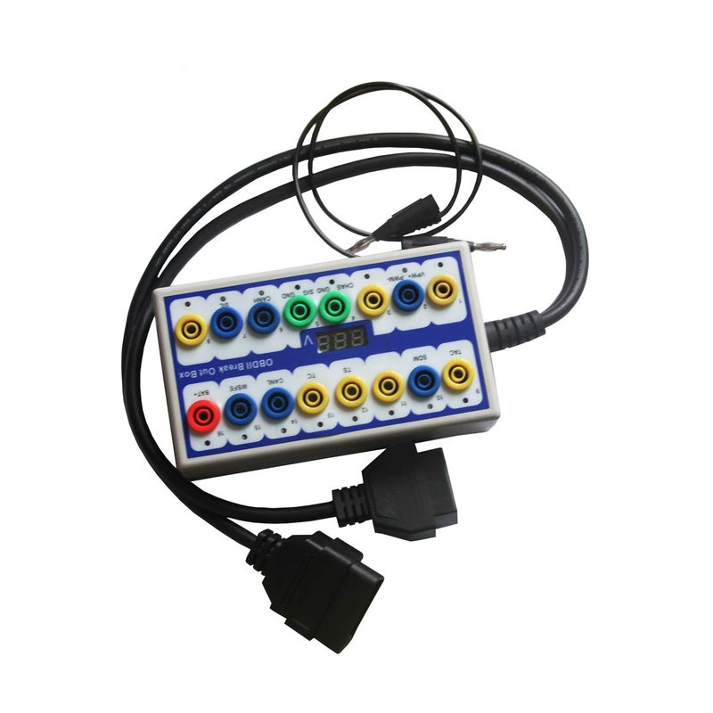 OBDII Diagnosis Scan Tool Protocol Detector  Break Out Box OBD Diagnostic Tool OBD line Signal Text car Fault Diagnostic Tool