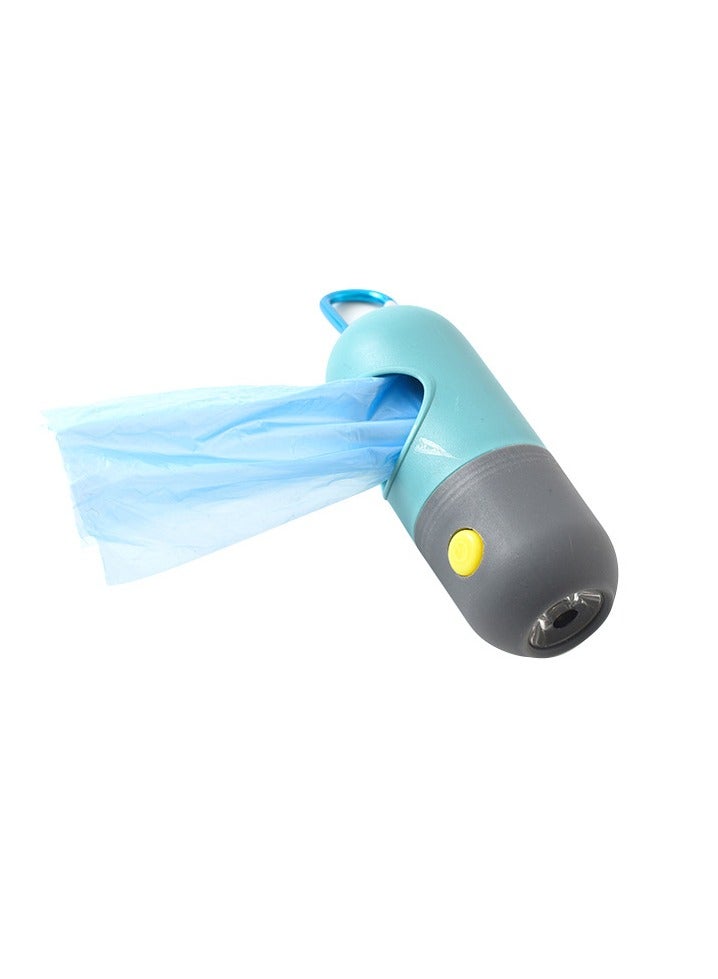 صندوق نفايات الحيوانات الأليفة باللون الأزرق، مستلزمات تنظيف الحيوانات الأليفة، صندوق تخزين مناسب للقطط والكلاب - Image 1