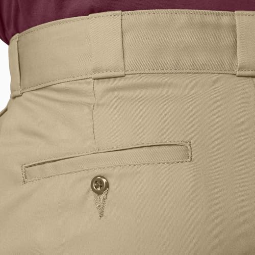 Dickies Men's Loose Fit Double Knee Twill Work Pant, Khaki, 44W x 30L - Image 5