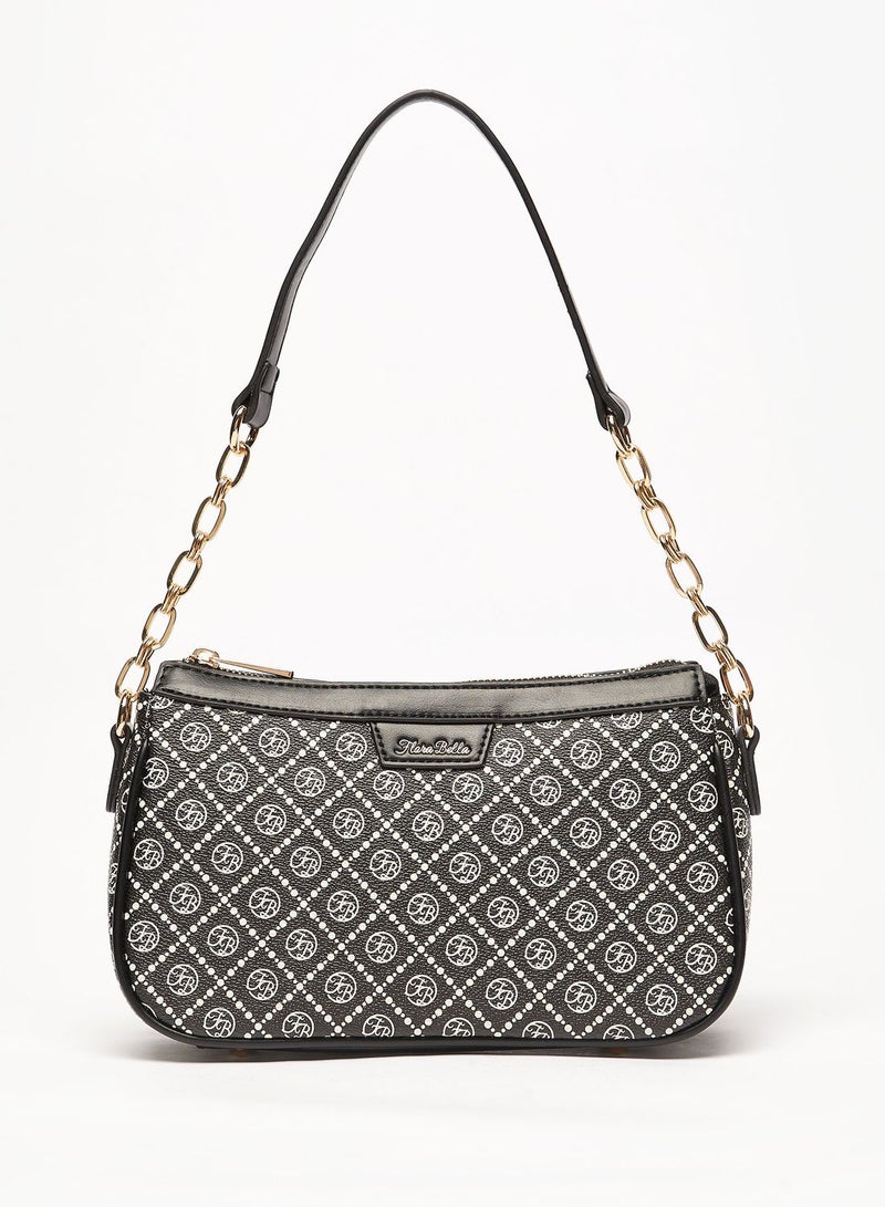 Chain Detailed Shoulder Bag