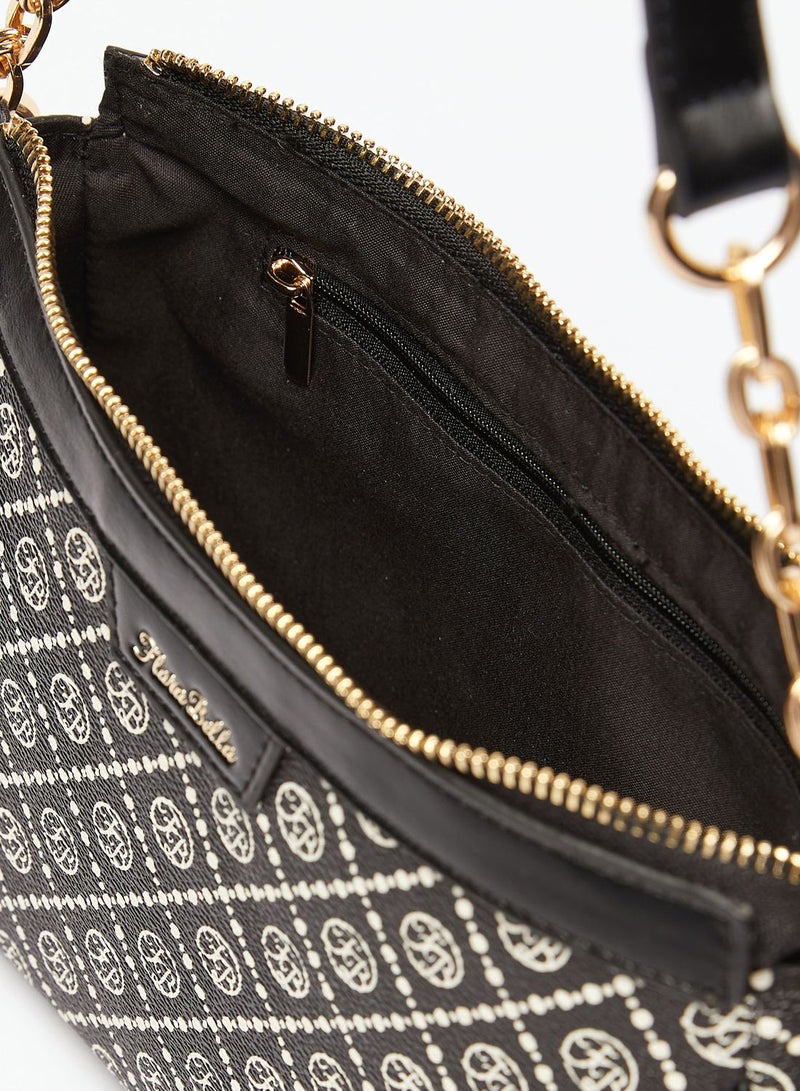 Chain Detailed Shoulder Bag