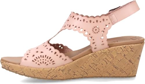 Skechers Women's BEVERLEE - EASY TO ADORE wedge sandal, Blush 9 M - Image 2
