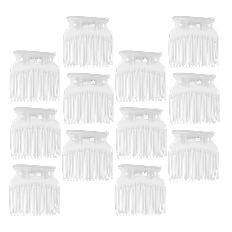 12pcs Hot Roller Clips: Hair Curler Clips For Women Girls Hair Section Styling - For Small Medium Large Rollers - Image 1