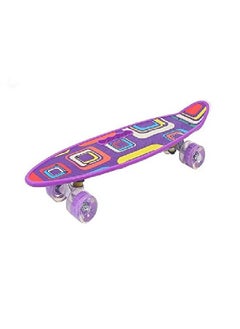 Generic 24 Inch Skateboard Fibre Skating Board (Purple)  - Image 2