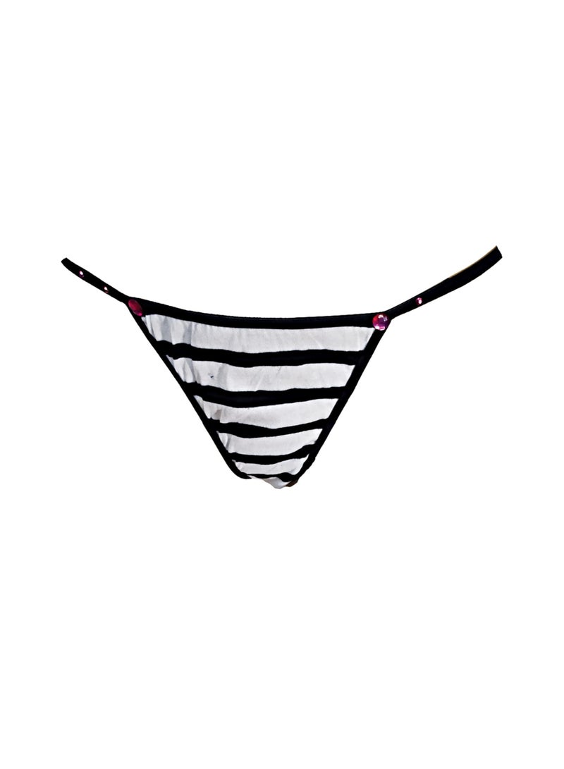 Dadoush Women's thong  design - Women's underwear from the Dadoush brand, in a pack of 3 pieces - Free size (M - L) - Image 2