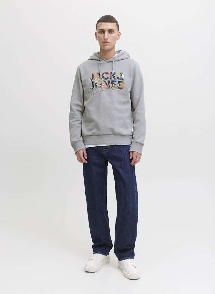 JACK & JONES Logo Pullover Hoodie - Image 1