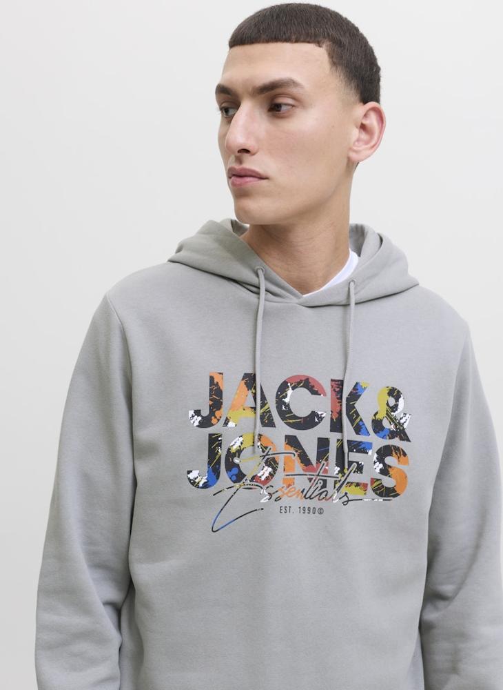 JACK & JONES Logo Pullover Hoodie - Image 3