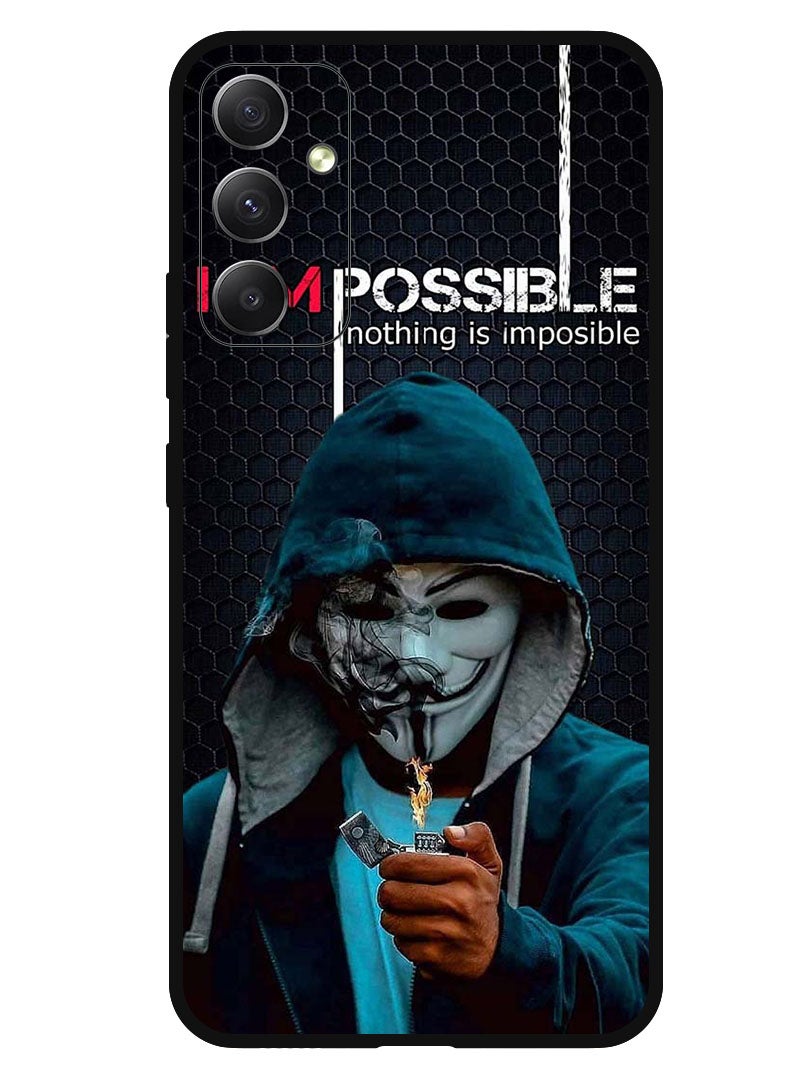 Theodor Protective Case Anti Scratch Shock Proof Bumper Cover For Samsung Galaxy M54 Nothing Is Impossible - Image 1