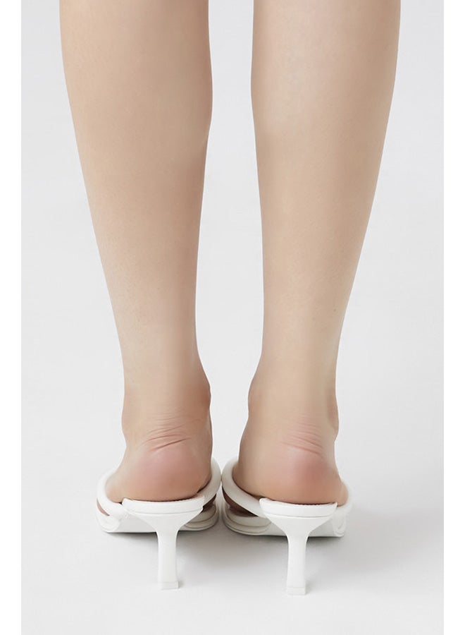 فور ايفر 21 حذاء مفتوح من الأمام بكعب منخفض - Image 2