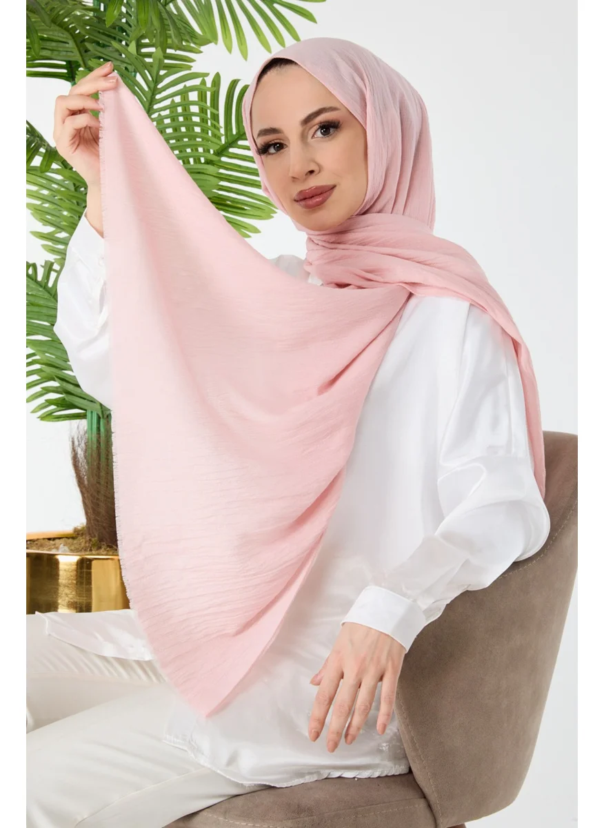 Tofisa 23352-PUDRA Soft Cotton Shawl