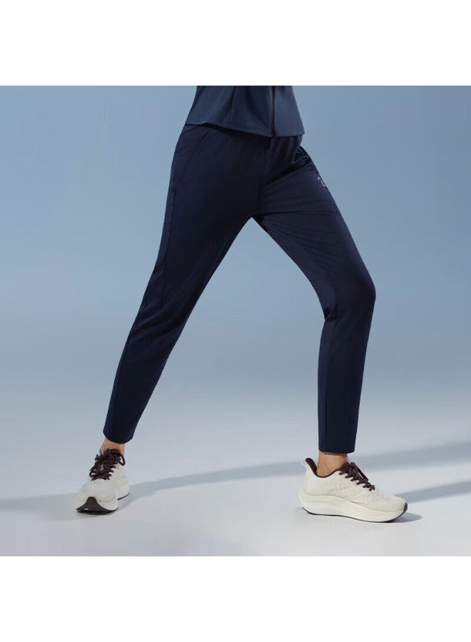 Macondo Original Item | Running Pants 9th Generation Sweat-resistant With Back Pocket For Phone Quick-dry Daily Training Pants Night Sea Blue Women L - Image 1