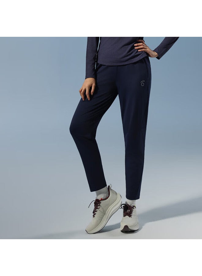 Macondo Original Item | Running Pants 9th Generation Sweat-resistant With Back Pocket For Phone Quick-dry Daily Training Pants Night Sea Blue Women L - Image 3