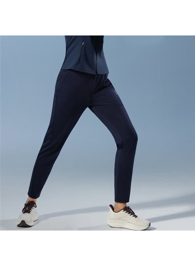 Macondo Original Item | Running Pants 9th Generation Sweat-resistant With Back Pocket For Phone Quick-dry Daily Training Pants Night Sea Blue Women L - Image 2