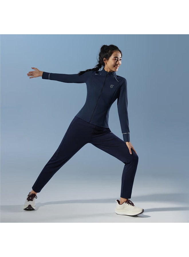 Macondo Original Item | Running Pants 9th Generation Sweat-resistant With Back Pocket For Phone Quick-dry Daily Training Pants Night Sea Blue Women L - Image 4