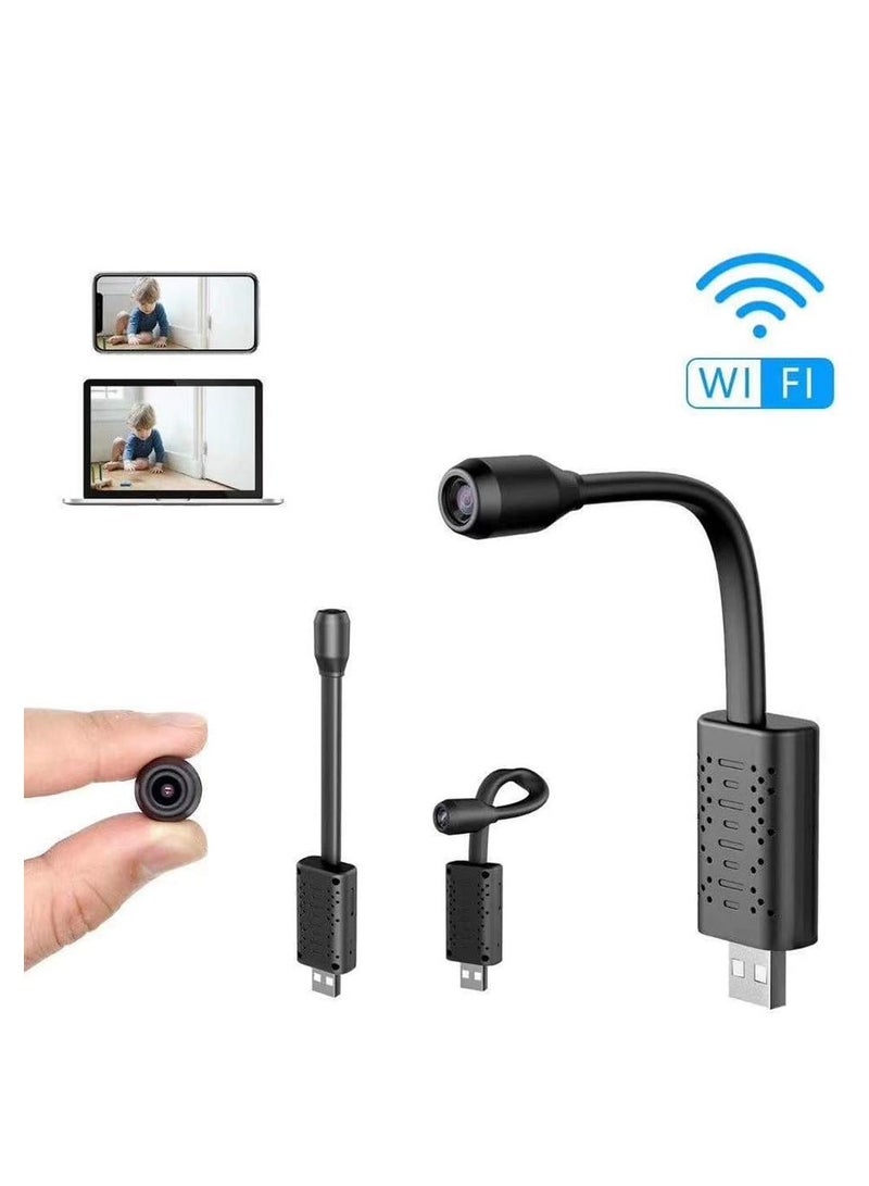 USB Camera Portable Wifi Camera Mini Wireless USB IP Camera Flexible 360 Degree Video Motion Detection Camera - Image 2