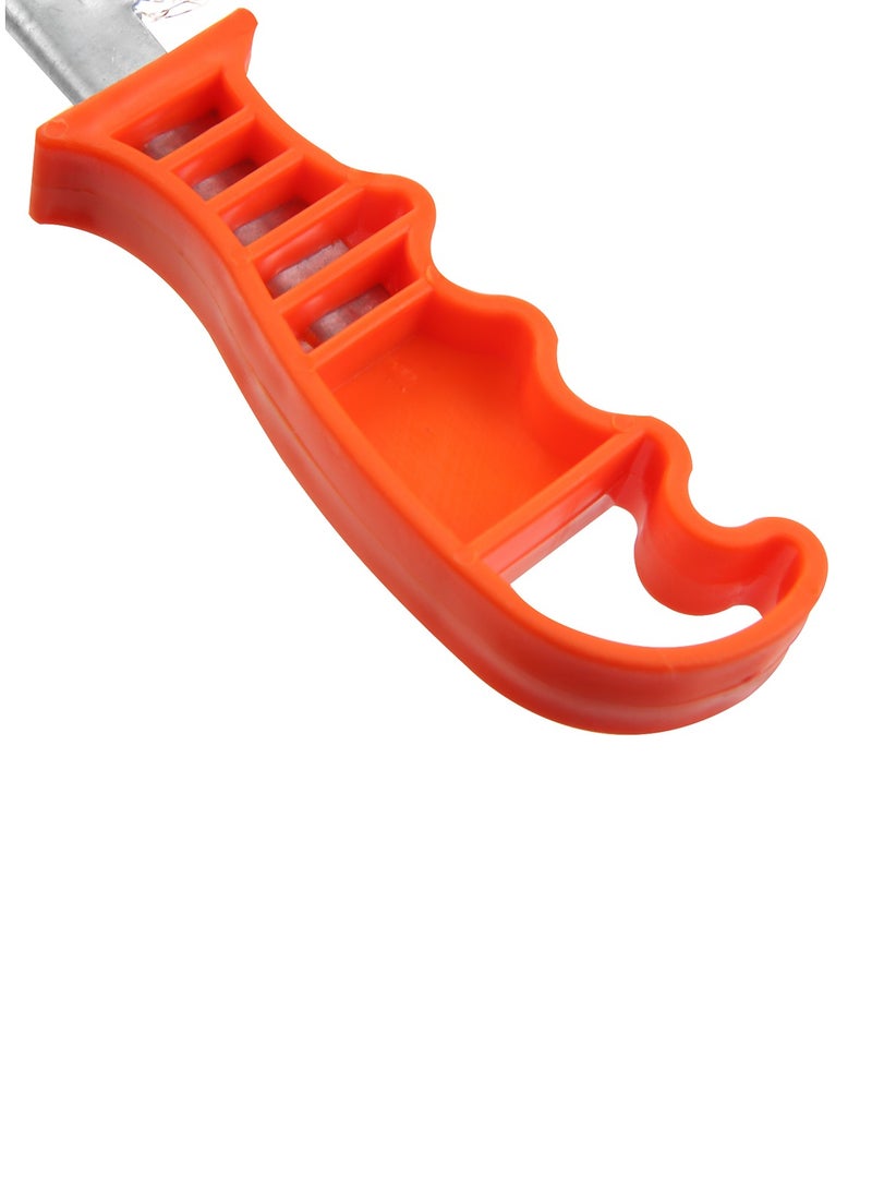 KSEIBI Plastic Hand Brush, Brass Coated, 10", cleaning Tool, Brass Wire Brush, Rust Removal, Scrub Away Dirt, Household Cleaning, Commercial Cleaning, Automotive Detailing and Various Cleaning.  - Image 3