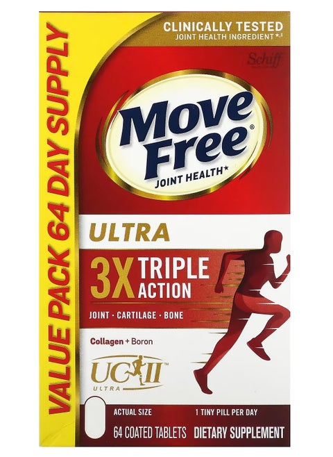 Joint Health, Ultra, Triple Action, 64 Coated Tablets