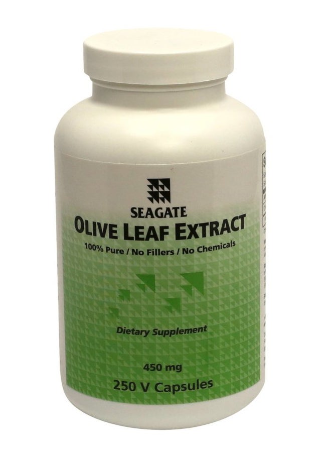 Seagate Products - Olive Leaf Extract 450 mg 250 Capsules - Image 1