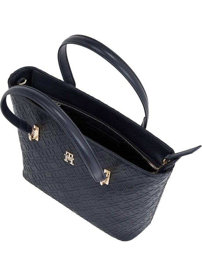 Hilfiger Denim Tommy Hilfiger Women's Elegant Mini Bag - navy blue - Image 4