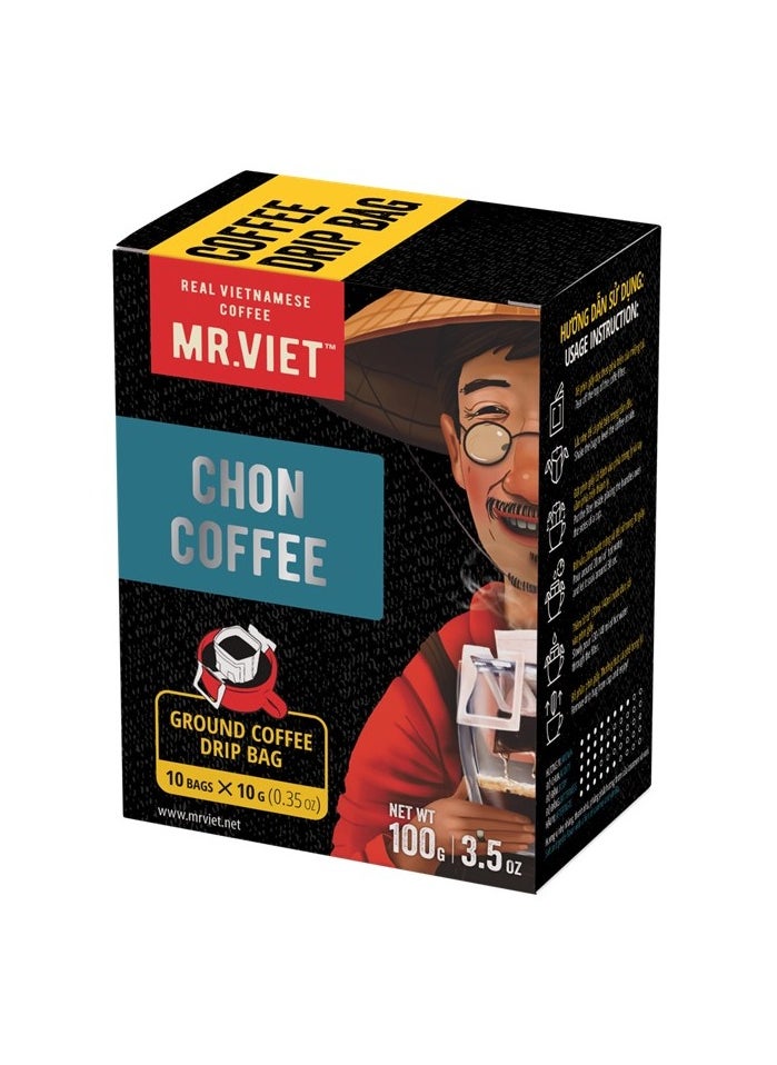 MR.VIET Mr. Viet "Chon"Ground Coffee10 drip bags by 10g  - Image 1