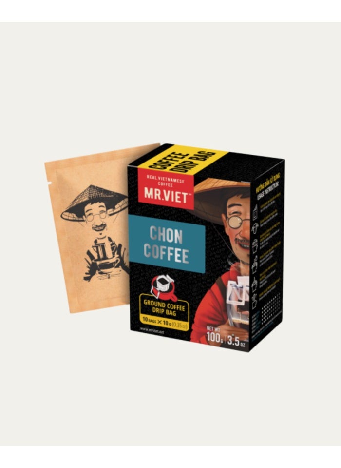 MR.VIET Mr. Viet "Chon"Ground Coffee10 drip bags by 10g  - Image 2