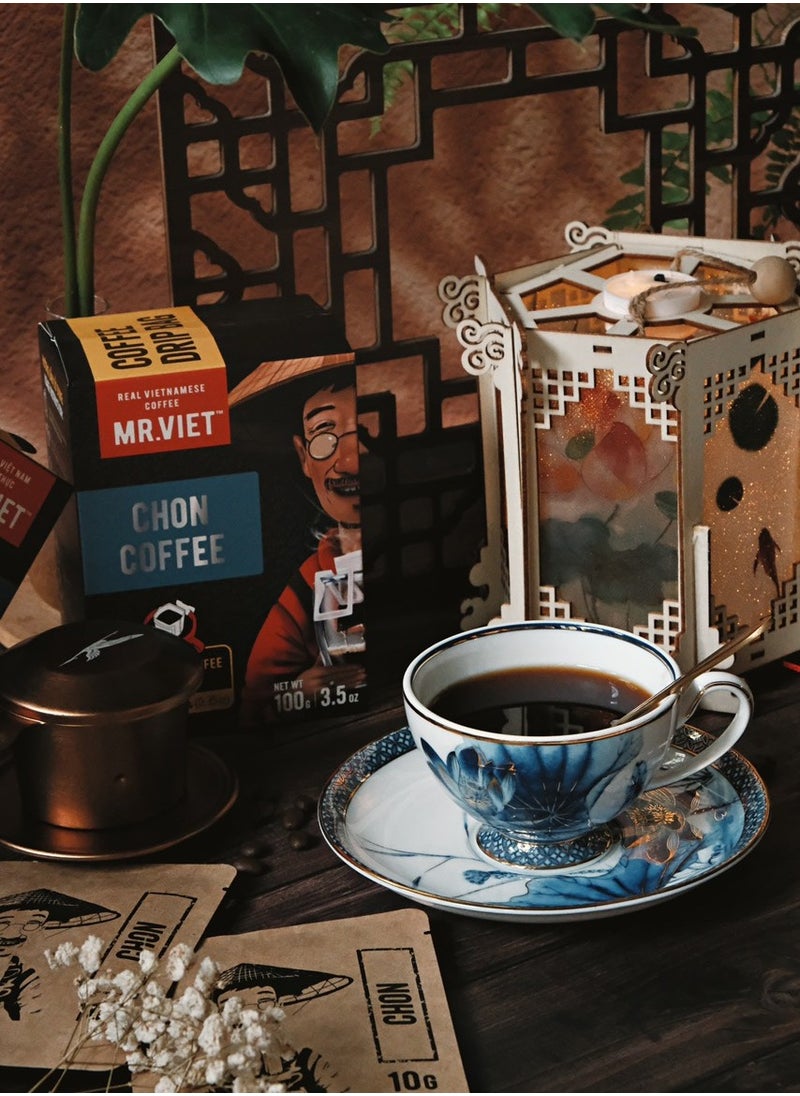 MR.VIET Mr. Viet "Chon"Ground Coffee10 drip bags by 10g  - Image 3