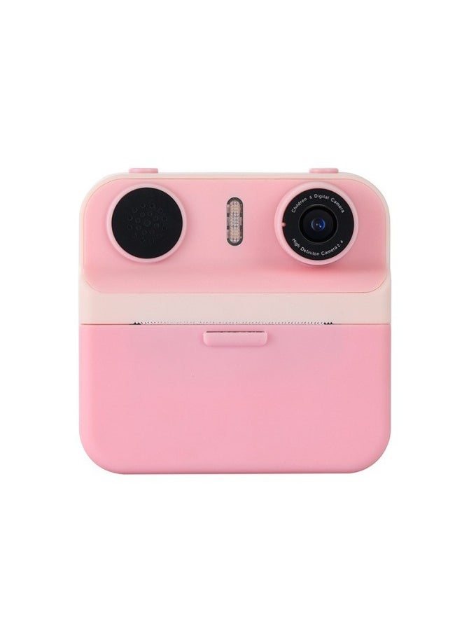 Generic Thin High-definition Children's Camera Polaroid Print Digital Camera Birthday Holiday Gifts Wholesale-Color:pink (no Card)  - Image 1