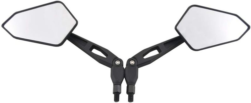 QASULER Universal Motorcycle Rearview Mirrors - Image 4