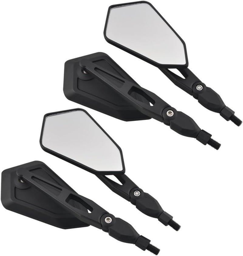 QASULER Universal Motorcycle Rearview Mirrors - Image 3