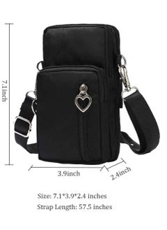 Y&D Cotton Woven Style Small Phone Bag Cellphone Case Crossbody Pouch Shoulder for iPhone 11 Pro Max Samsung Galaxy S10 Plus  - Image 4