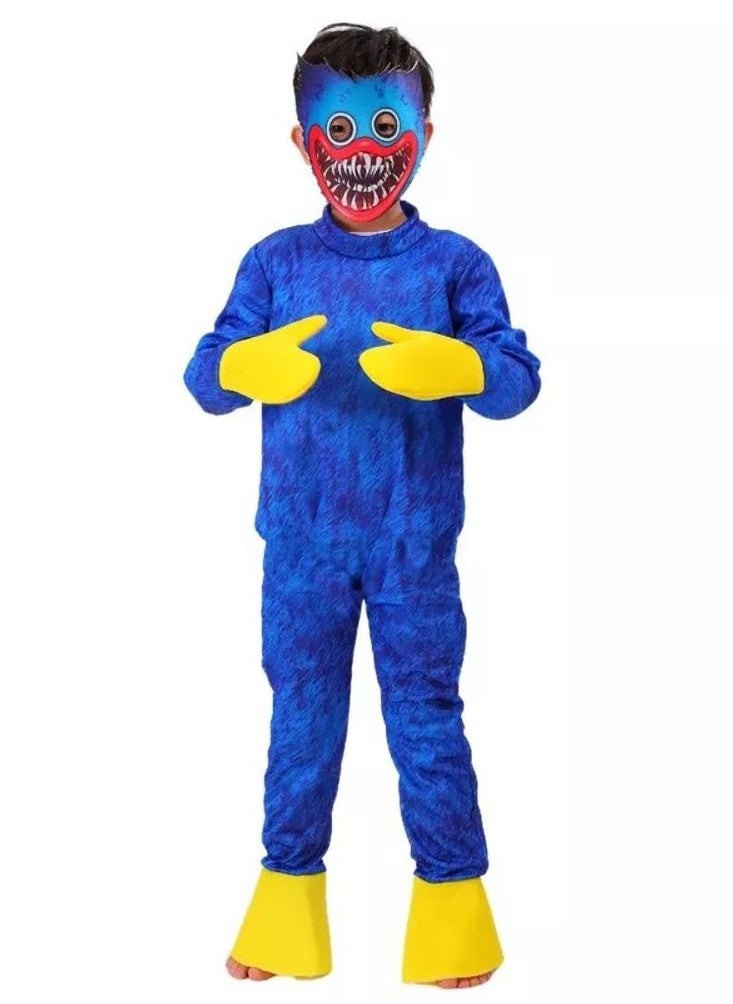 Rally Poppy Playtime Huggy Kids' Costume Comfortable Design  - Image 3
