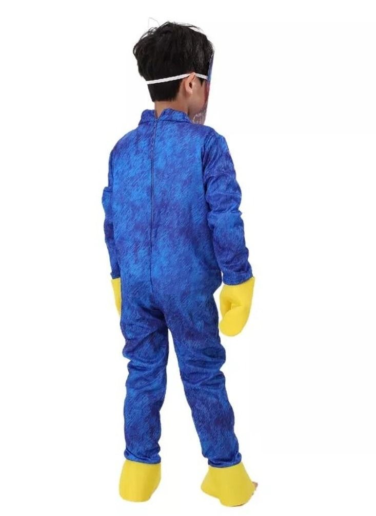 Rally Poppy Playtime Huggy Kids' Costume Comfortable Design  - Image 2