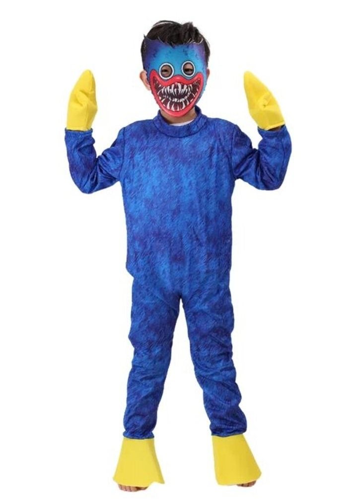 Rally Poppy Playtime Huggy Kids' Costume Comfortable Design  - Image 1